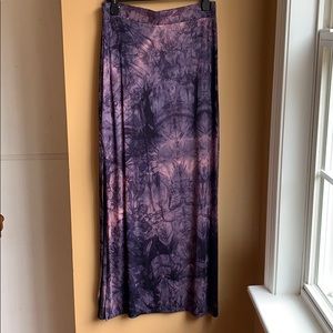 American Eagle bodycon tye-dye stretch skirt NWOT